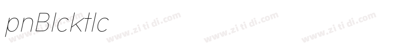 Opun Black Italic字体转换